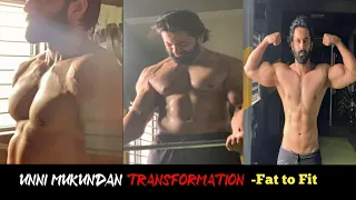 Unni Mukundan workout and Transformation | Fat to Fit