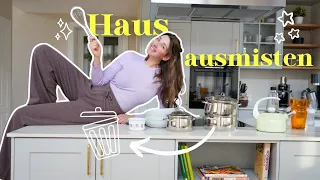 Ich miste alles aus! Küche, Wohnzimmer & Garderobe ausmisten und sortieren