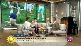 Bröderna Norén i State of Sound: "Våra röster tillsammans blir ett väsen" - Nyhetsmorgon (TV4)