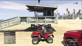 GTA 5 Online: Where To Find The Lifeguard Atv