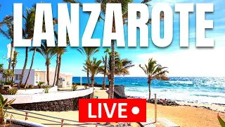 🔴 Lanzarote LIVE - Puerto del Carmen at Sunset