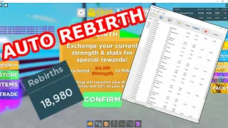 Roblox Muscle Legends: How to reach 18980 rebirth FAST! with Auto Rebirth