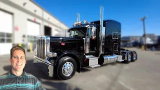 Legendary Black 2024 Peterbilt 389 78 inch Flat – Available Now