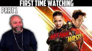 DC fans  First Time Watching Marvel! - Ant-Man and the Wasp - Movie Reaction - Part 1/2