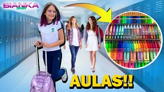 MEU PRIMEIRO DIA DE AULA !! ROTINA VOLTA ÀS AULAS 2022 - BIANKA