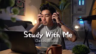 3-HOUR STUDY WITH ME 📚 / Desert Ambience 🌵 / Night in the Oasis 🏜