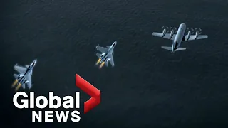 Canada alarmed as Chinese fighter pilots "buzz" Canadian planes over international waters