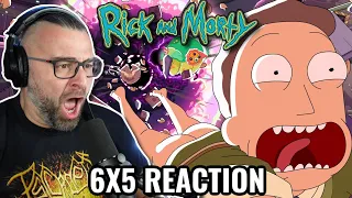 WTF??? RICK AND MORTY 6X5 REACTION ''Final Desmithation''