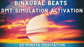 Binaural Beats For Dmt Simulation Activation And Increase Inner Self Awareness 20 Minutes