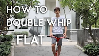 How to Double Whip Flat on a Scooter