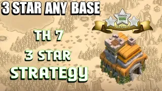 Th 7 Best Attack Strategy 2019|3 star any base|Clash of clans|KS Gaming