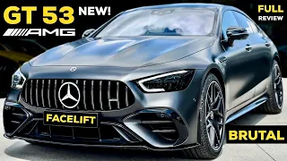 2024 MERCEDES AMG GT 4 Door Coupe NEW GT 53 V8 STYLING Do You NEED 63?! FULL In-Depth Review Sound