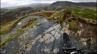 Antur Stiniog On A Hardtail - Black Powder / The Black / Wildcart -23/03/24 - MTB -GoPro