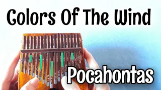 Pocahontas/Disney - Colors of the Wind (Easy Kalimba Tabs/Tutorial/Play-Along) - Kalimba Cover