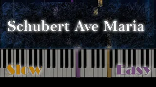 Schubert - Ave Maria - Piano Tutorial by PlayPianos
