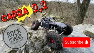 New spot 🇧🇪 with ROCK HUNTER, #axial #capra FAKE #ruptures 2.2 #rcrockcrawler