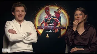 Tom holland and Zendaya talking about their favorite ice cream flavor