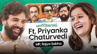 Unfiltered By Samdish ft. Priyanka Chaturvedi | Member of Parliament, Rajya Sabha | Shiv Sena (UBT)