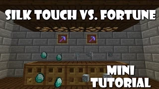 Why Use Silk Touch and Fortune? - Mini Tutorial