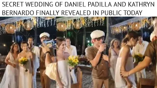 DANIEL PADILLA AND KATHRYN BERNARDO WEDDING DAY FULL VIDEO