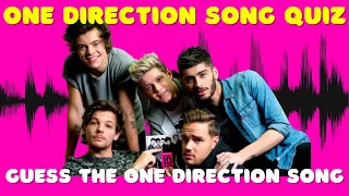 One Direction Music Quiz | Guess the One Direction Song | Music Quiz