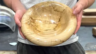 Woodturning - Glass Like Finish