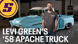 Levi Green's 1958 Chevy Apache Truck at Wheel Hub Live