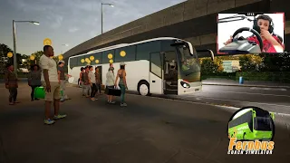 Realistic Bus Driving - Fernbus Simulator || Logitech G920 Gameplay
