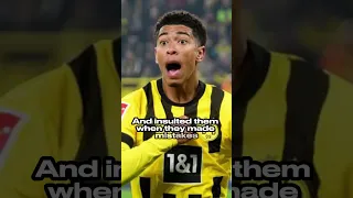 The dortmund players hated Bellingham😱 #football #soccer #shorts