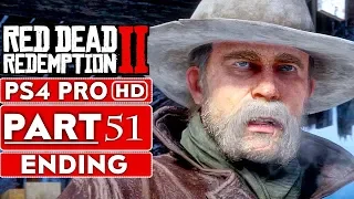 RED DEAD REDEMPTION 2 ENDING Gameplay Walkthrough Part 51 [1080p HD PS4 PRO] - No Commentary