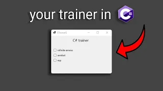 DIY GUI C# TRAINER TUTORIAL [2023]