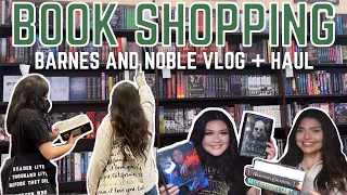 BARNES & NOBLE SHOPPING VLOG + HAUL | COME BOOK SHOPPING WITH US | BARNES & NOBLE HAUL | BOOKSTORE