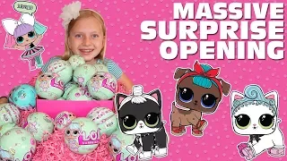 HUGE RARE LOL SURPRISE DOLLS OPENING!!