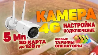 4G Камера | Камера с СИМ картой | Самая лучшая камера с Сим картой