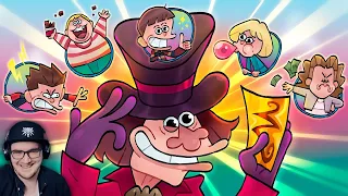 ЧАРЛИ И ШОКОЛАДНАЯ ФАБРИКА ► НАСТОЯЩАЯ ВЕРСИЯ (Ultimate Chocolate Factory Recap Cartoon) | Реакция