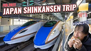 Hokuriku Shinkansen Train Trip from Countryside to Tokyo, and New McDonald's Samurai Mac Ep. 334
