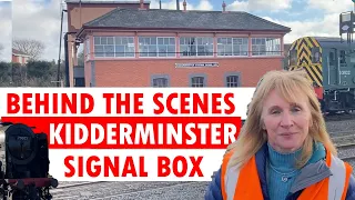 How does it work? Behind the scenes of Kidderminster Signal Box on the Severn Valley Railway