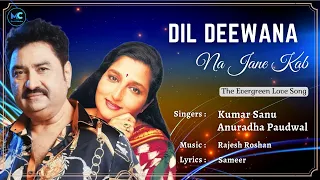 Dil Deewana Na Jane Kab Kho Gaya (Lyrics) - Kumar Sanu. Anuradha Paudwal | 90's Hits Love Songs