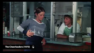 The Cheerleaders 1973 - Jeannie turns up the sexy with Counter Guy
