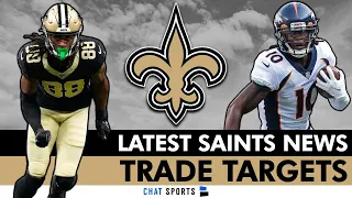 New Orleans Saints News Ft Shaq Davis + Saints Trade Rumors Ahead Of NFL Trade Deadline, Jerry Jeudy