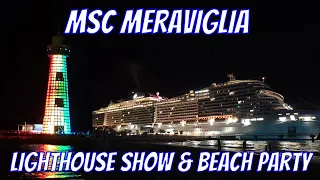 MSC Ocean Cay Lighthouse Night Show And Beach Party | Let's Get Real About Service Issues On MSC!