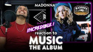 Madonna Reaction MUSIC (FULL ALBUM) FRESH & UNIQUE! | Dereck Reacts