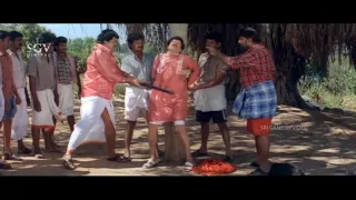 Shruthi Slaps Vishnuvardhan in Public | Soorappa Kannada Movie Scene | Charanraj | Ramesh Bhat