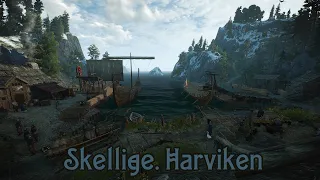 The Witcher-3. Skellige. Harviken. Music & Ambience