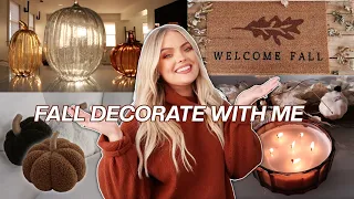 FALL DECORATE WITH ME 2022! 🍂 Cozy Vibes Home Decor & Tour