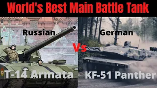 which is the world's best tank?KF51 Panther vs T14 Armata.Why T14 is better #nato #russia#europe#t14