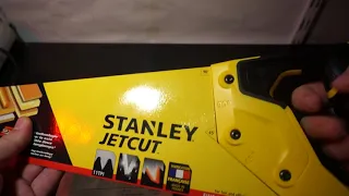 Анбоксинг ножовки 380 мм STANLEY JET CUT FINE!