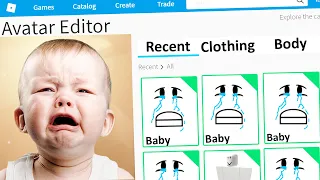 MAKING BABY a ROBLOX ACCOUNT