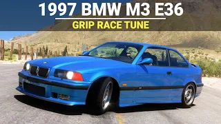 Forza Horizon 5 Tuning - 1997 BMW M3 E36, FH5 Grip Race Build, Tune & Gameplay