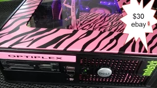 gaming pc from 30 dollar dell optiplex 755? cheap restoration vid